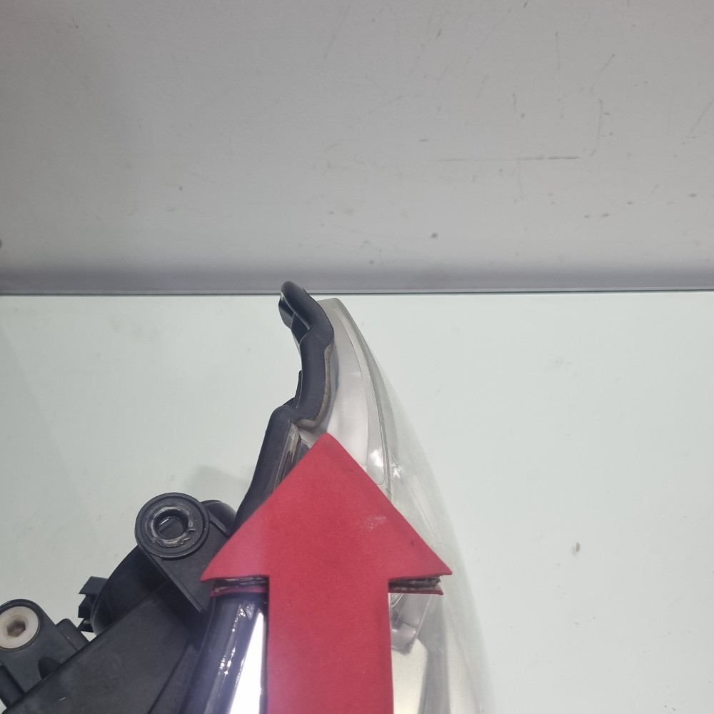 Farol Cromado Do Lado Esquerdo Volkswagen Golf 2008/2010 Esquerdo/motorista 7