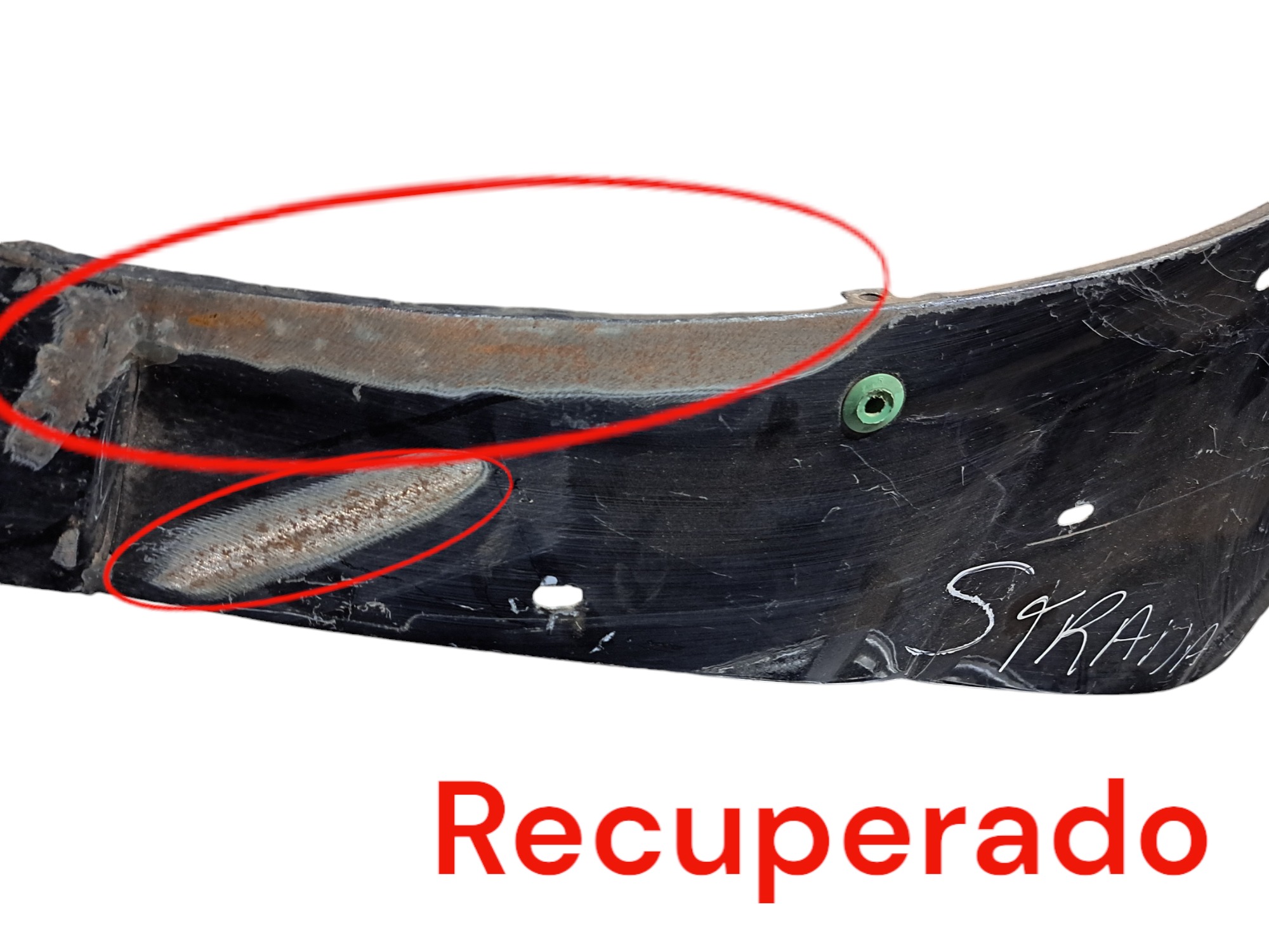 Paralama Esquerdo Fiat Strada 2014 2015 2016 2017 2018