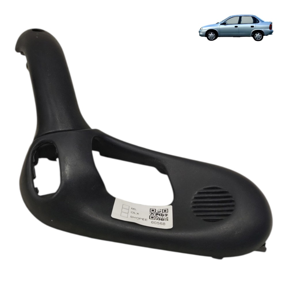 Puxador Interno Porta Dianteira Direita Gm Corsa 2003 2002 Preto Dianteira 1