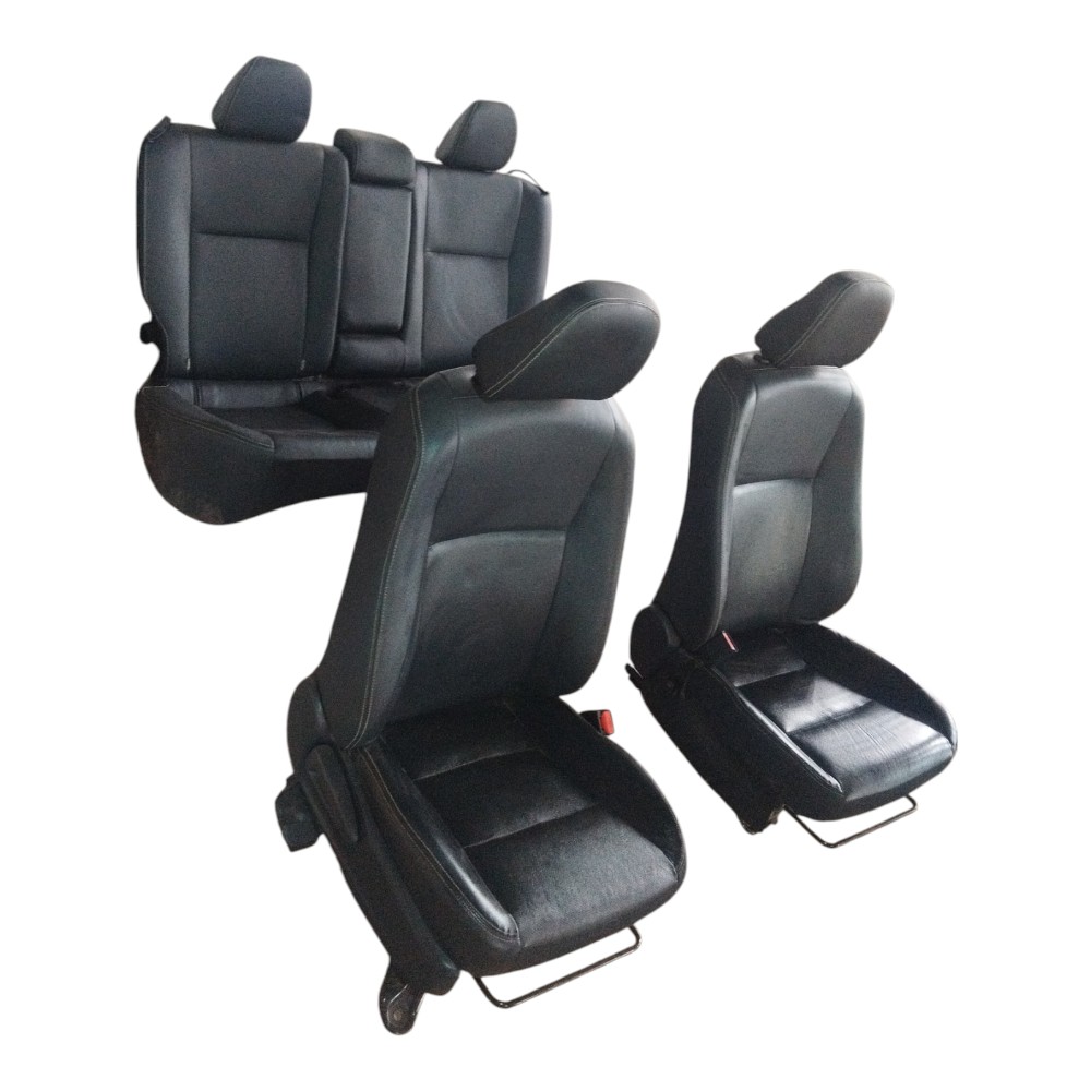 Jogo Completo Banco Toyota Yaris 2022/23 Original Zero Bala Preto 9