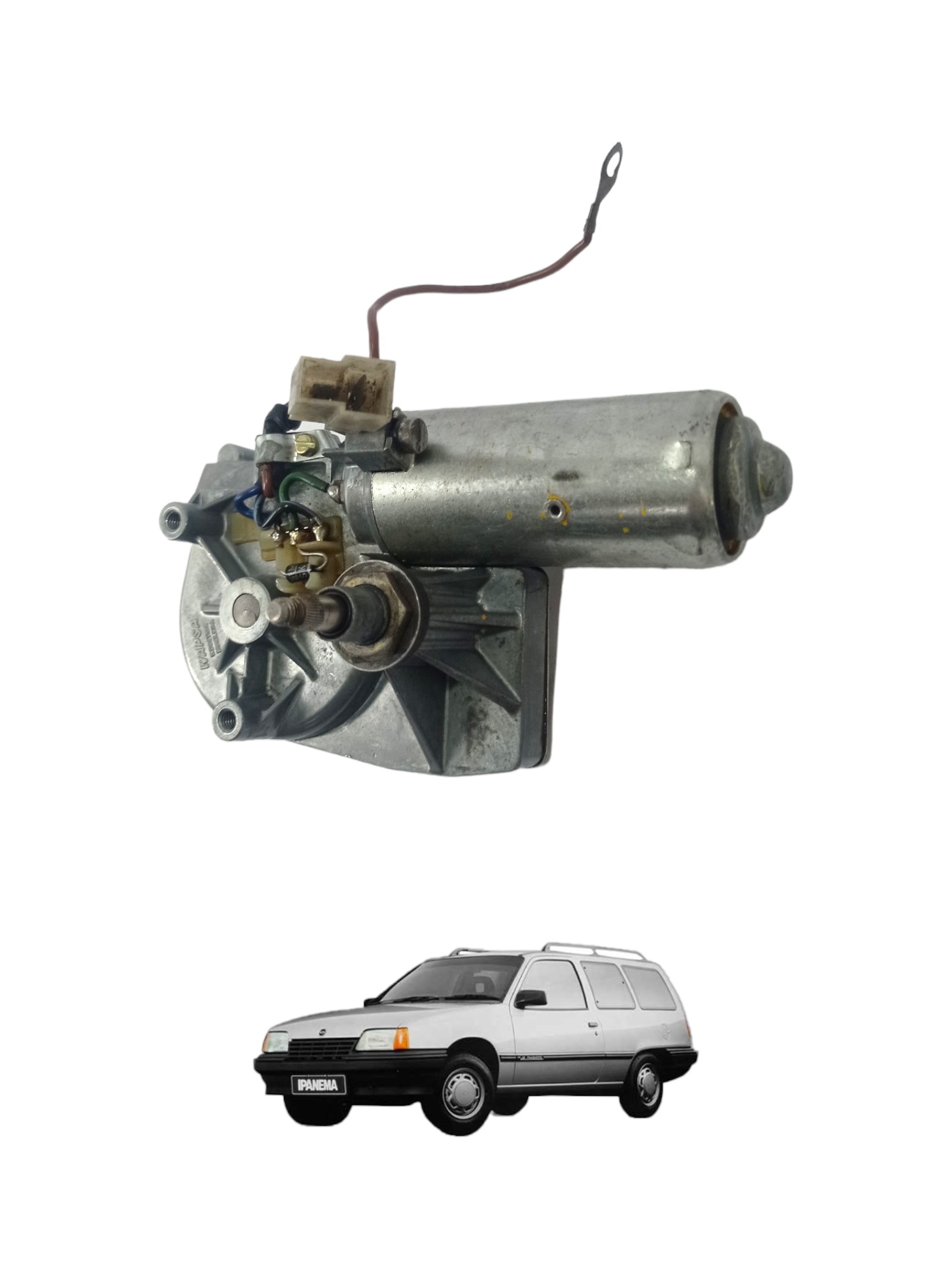 Motor Limpador Tampa Traseira Ipanema 1989 a 1997 8