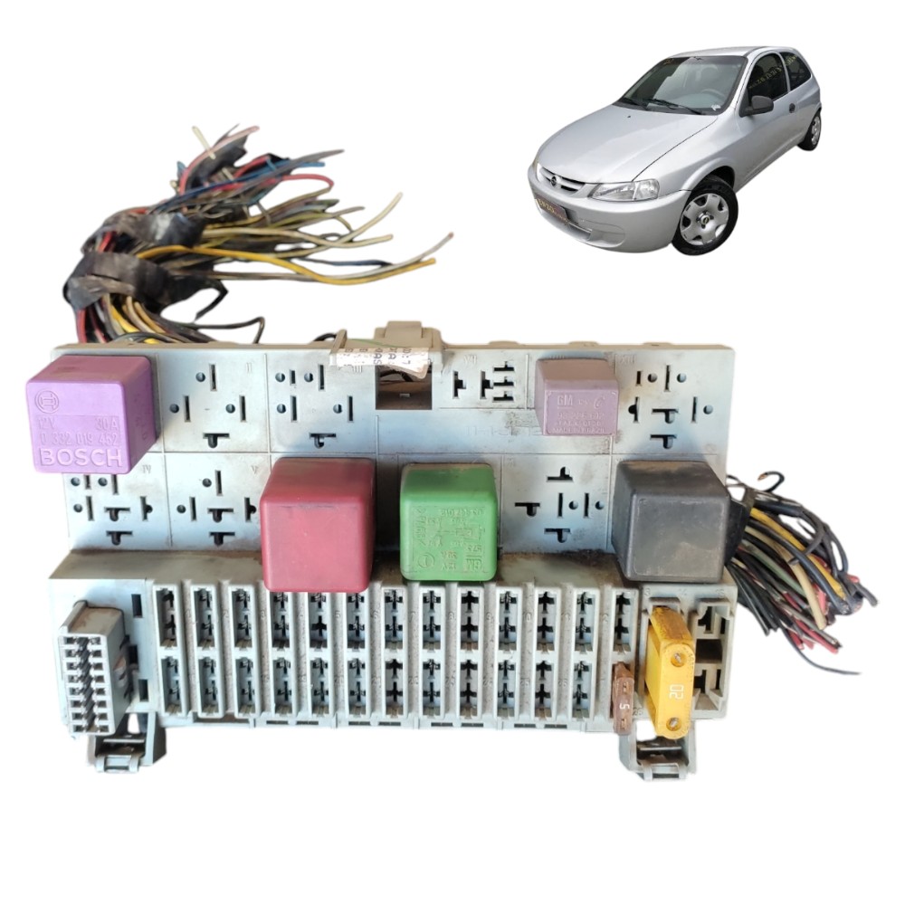Caixa Fusível Externa Gm Celta 1.0 8v Flex Basico 2005 2006 2