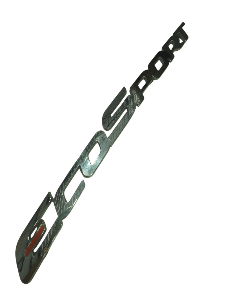 Moldura Emblema Letreiro Ford Ecosport Tampa Traseira 13/21 Prata