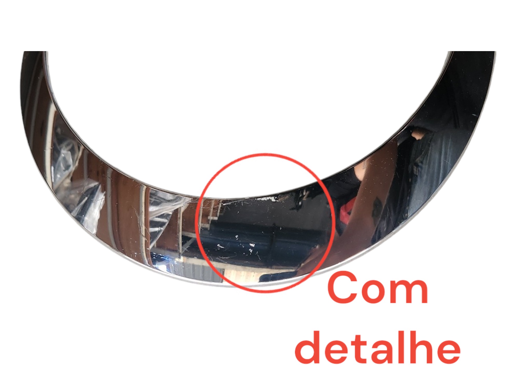 Aro Cromado Farol Esquerdo Mini Cooper 2008 2009 2010