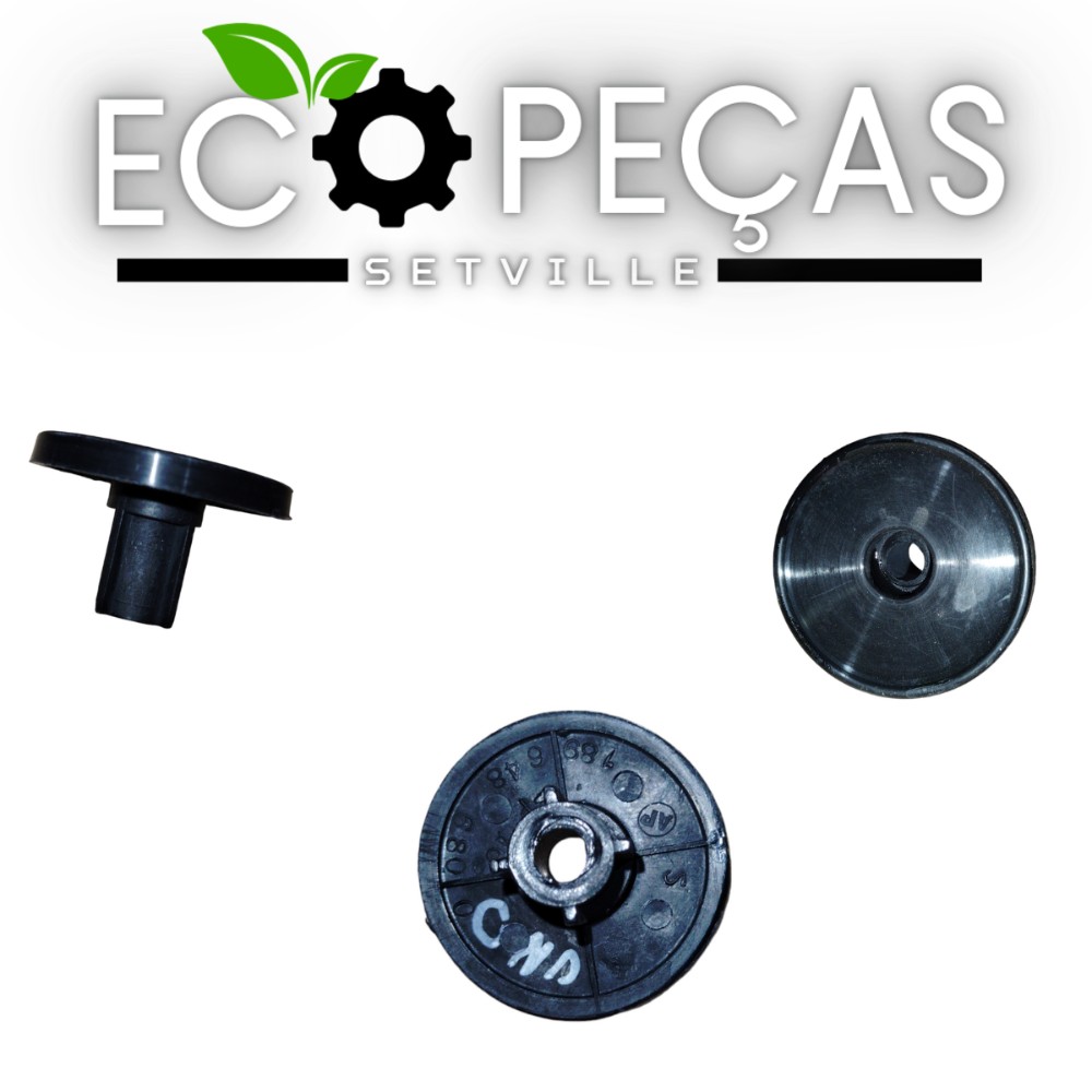 Parafuso Fixação Carpete Fiat Uno 2002/2013 Preto Preto Preto 2