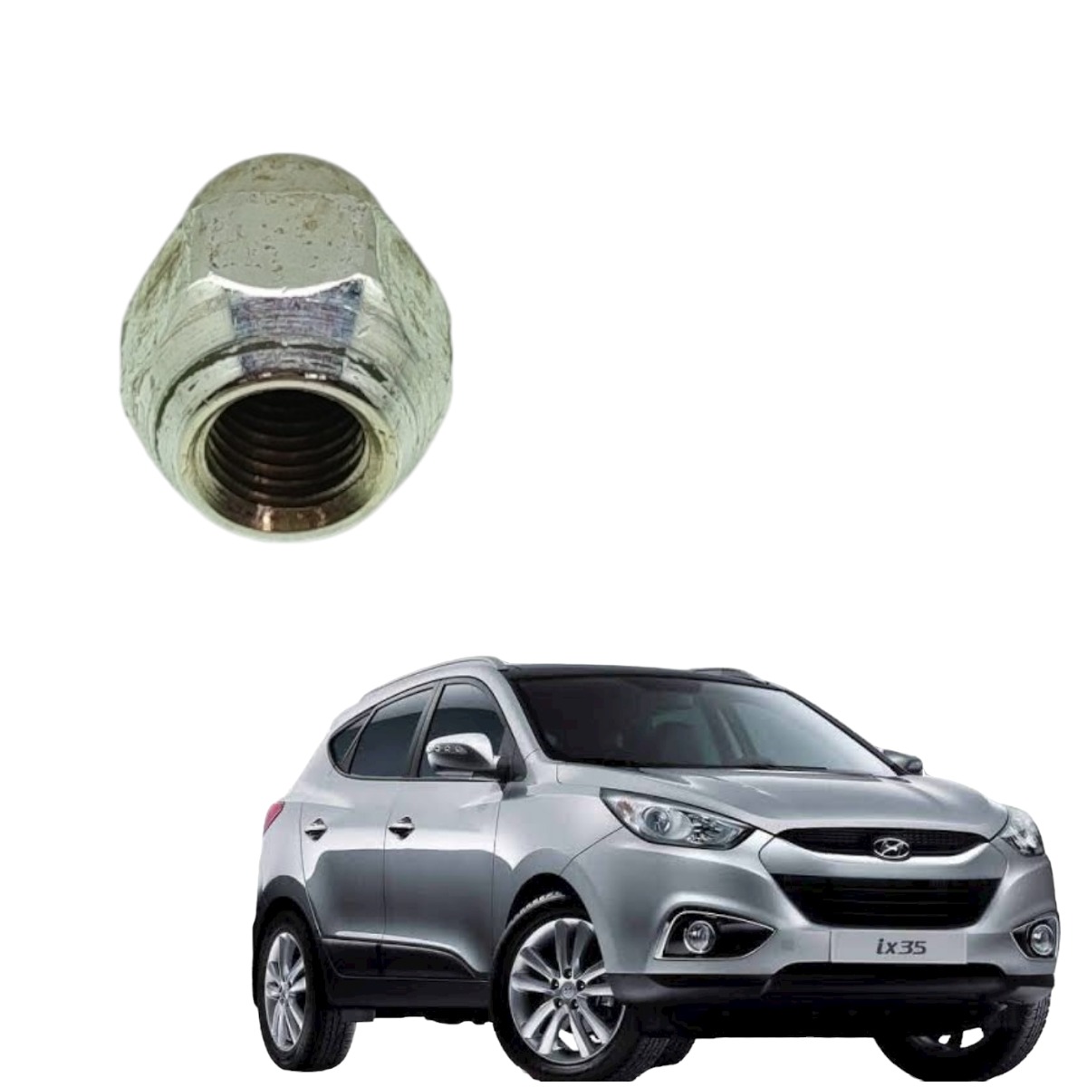 Porca Prisioneiro Roda Unidade Hyundai Ix35 Chave 21 2