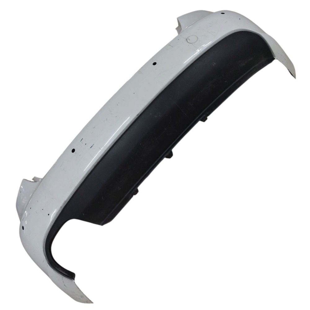 Parachoque Traseiro Com Spoiler Audi A4 2010 2011 Branco 2