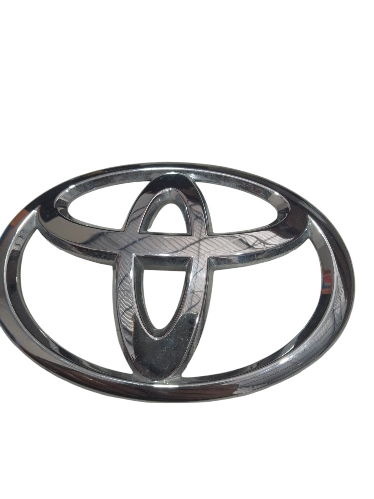 Emblema Traseiro/dianteiro Toyota Cromado 9x13cm  Prata/cromado 3
