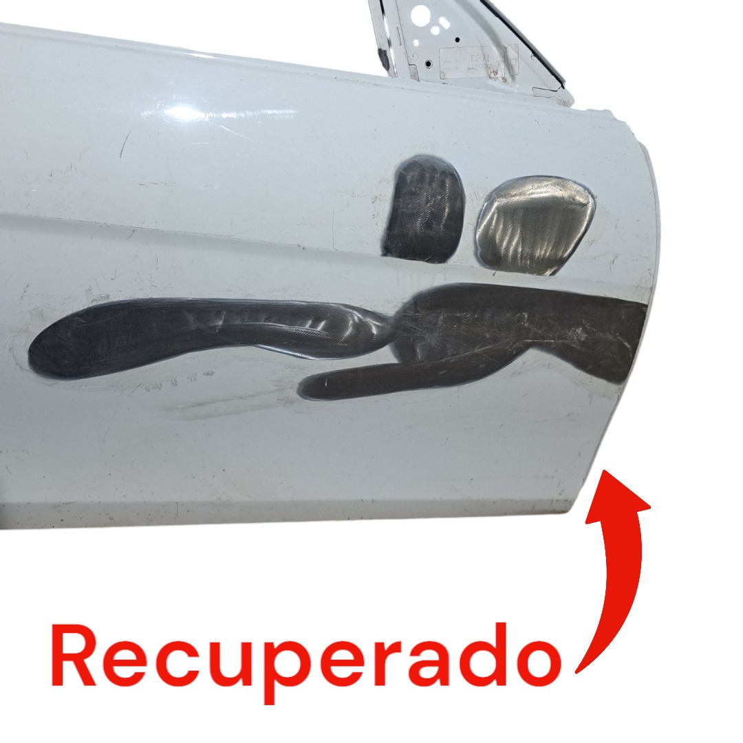 Porta Dianteira Direita Mercedes C180 C200 2012 Recuperado Dianteira Direito Branco