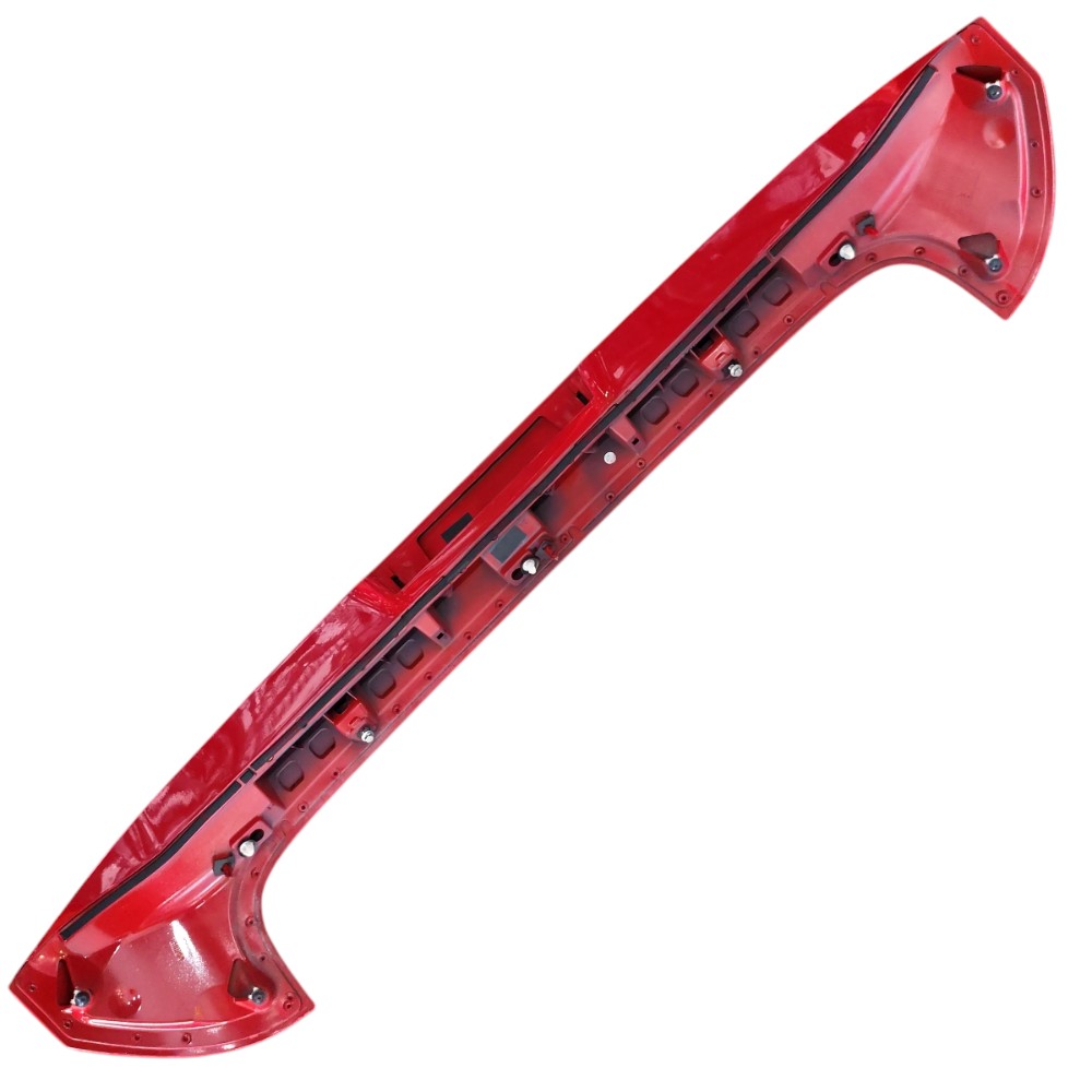 Aerofólio Ford New Fiesta 2013 2014 2015 2016 2017 vermelho 4