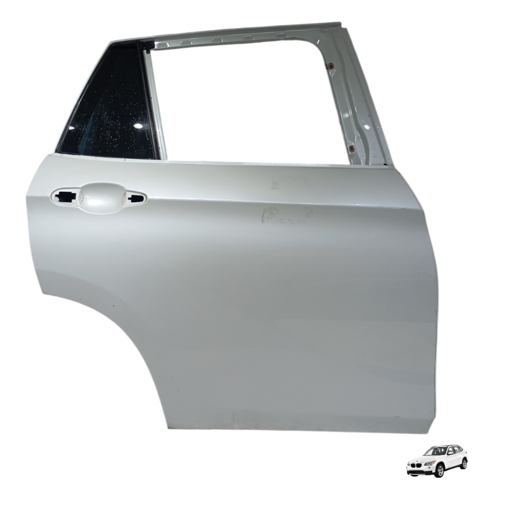 Porta Traseira Direita Bmw X1 2.0 Turbo 2010 2015 E84 N20 Traseira Direita Branco