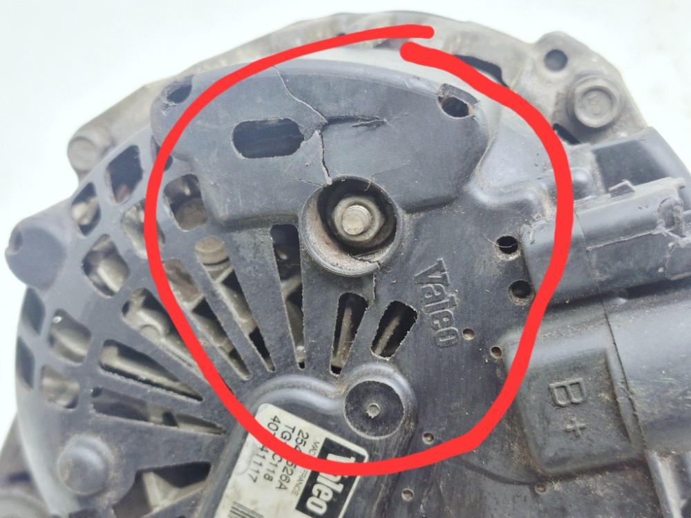 Alternador Citroen C4 2.0 2011 2012 9646321780