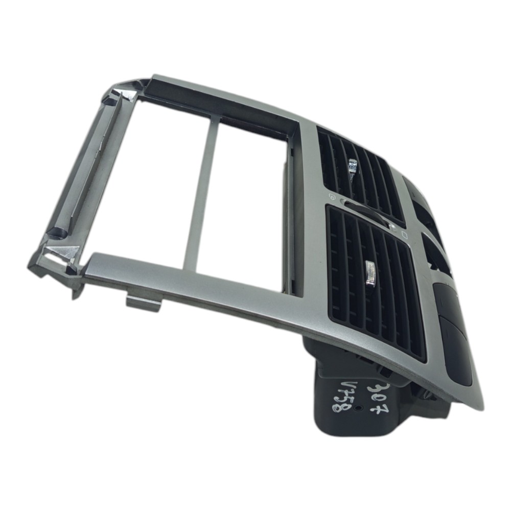 Acabamento Moldura Difusor Ar Central Peugeot 2007 A 2012 3