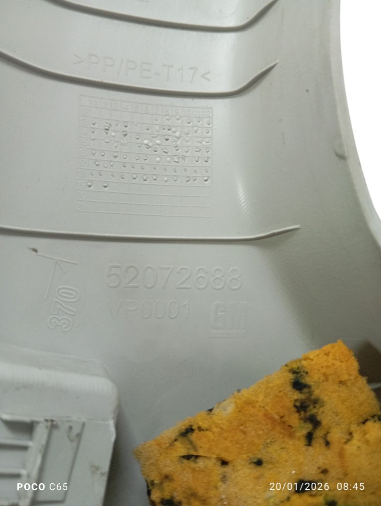 Moldura Coluna Parabrisa Gm Prisma 2013 A 2019 4