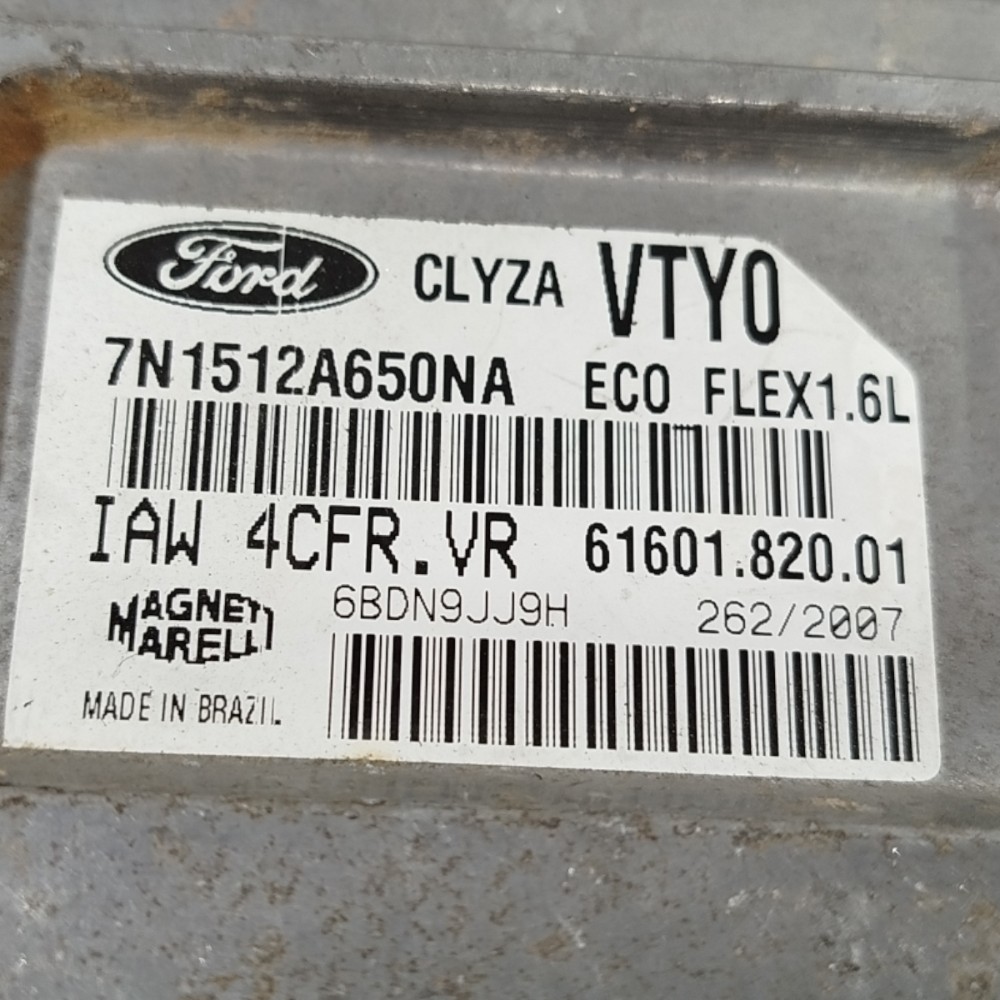 Módulo Injeção Ford Ecosport 1.6 2007