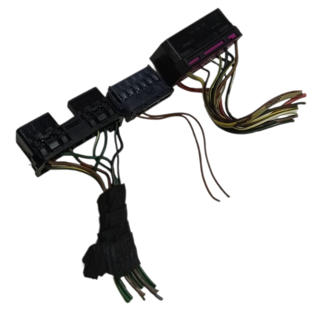 Jogo Plug Conector Chave Seta Limpador Vw Fox Space 2009 08 5