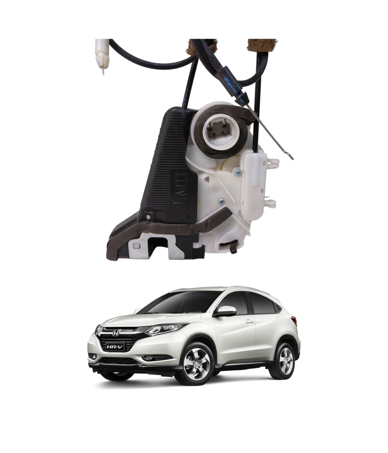 Tranca Porta Traseira Esquerda Honda Hrv 2016 2021 2679