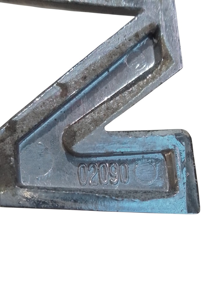 Emblema Cromado Tampa Trasera Peugeot 208 2018 A 2025 Cromado 2