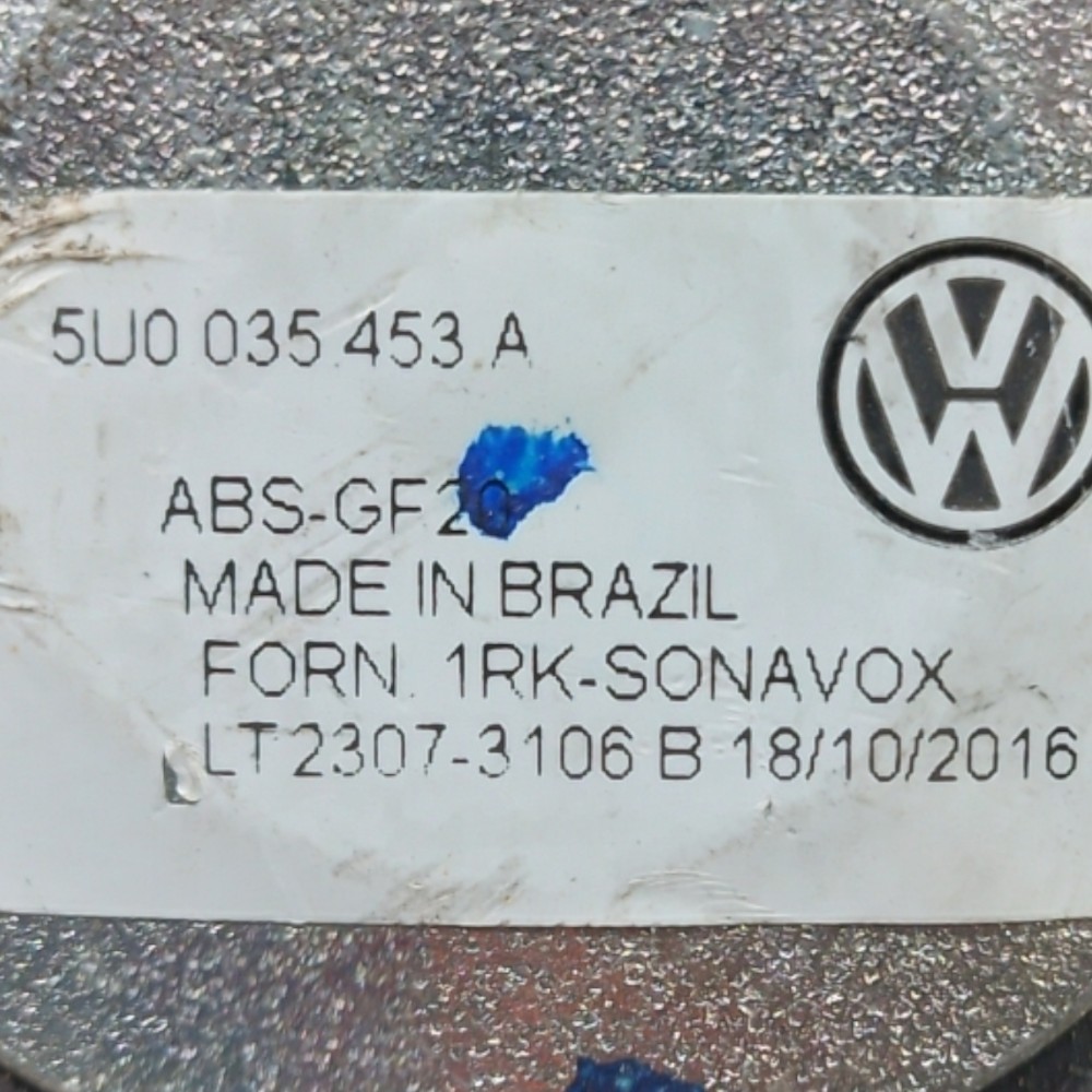 Alto Falante Volkswagen Fox 2004 2020 Preto 9