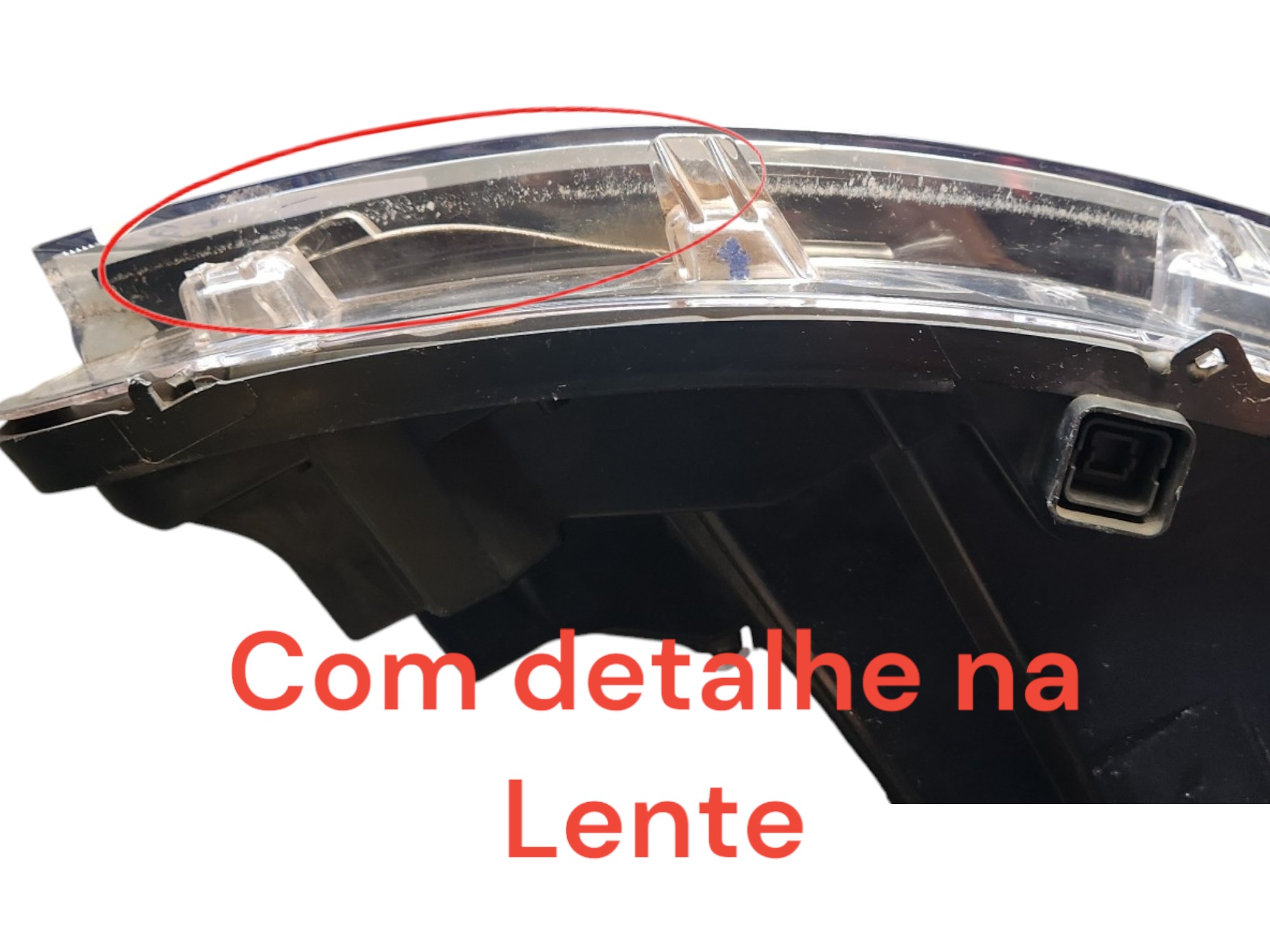 Farol Esquerdo Volkswagen Gol G7 Fume 2013 2016 Recuperado