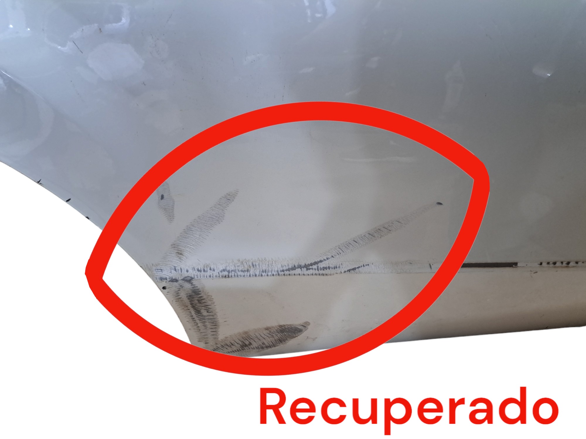Porta Traseira Esquerda Mercedes E250 2014 2015 Recuperada  Traseira E Branco