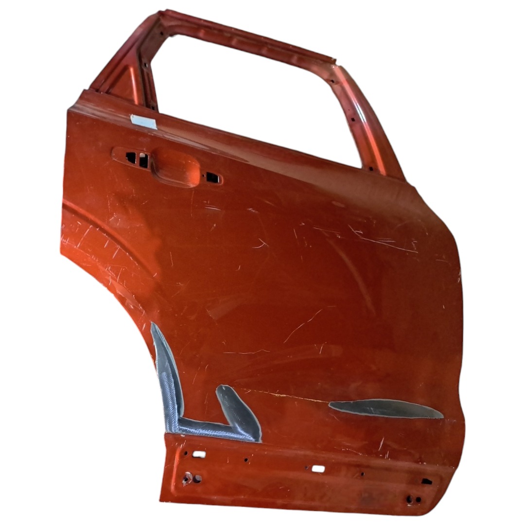 Porta Traseira Direita Volvo Xc60 2018 Recuperado Traseira Direito Vermelho