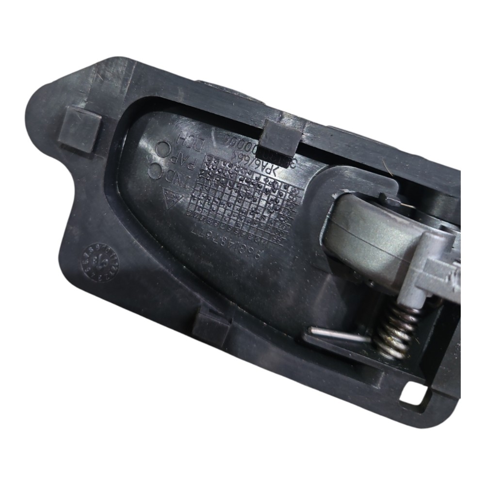Maçaneta Interna Citroen Xsara Picasso 2000 A 2010 Preto Traseira 2