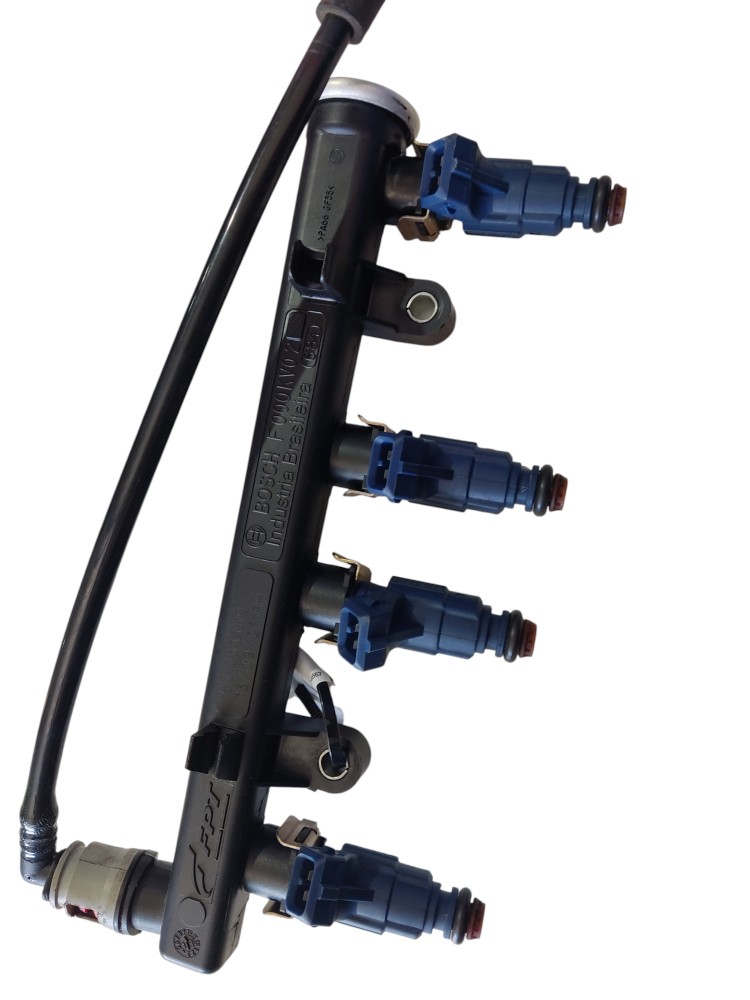 Flauta Com Bico Injetor Fiat Palio Punto Uno Mille 05/13