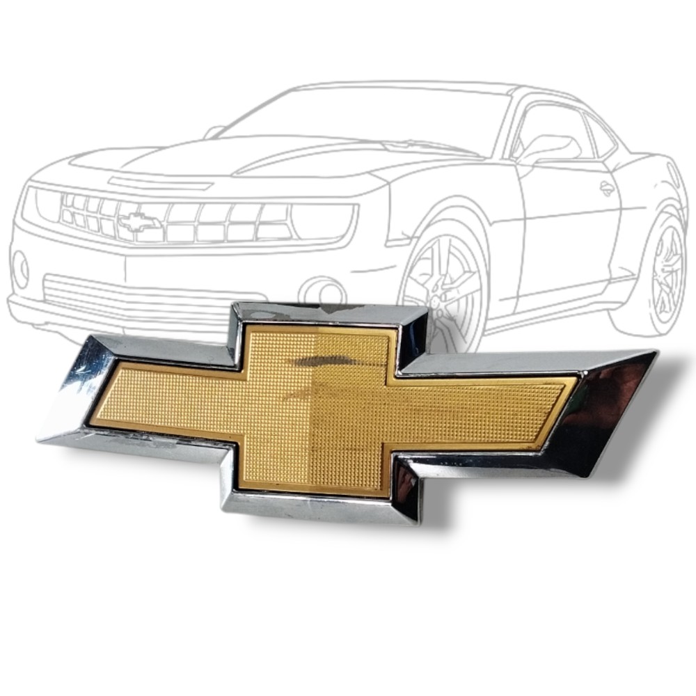 Emblema Símbolo Gm Chevrolet Onix Prisma Etc Cod52099031 Prata 1
