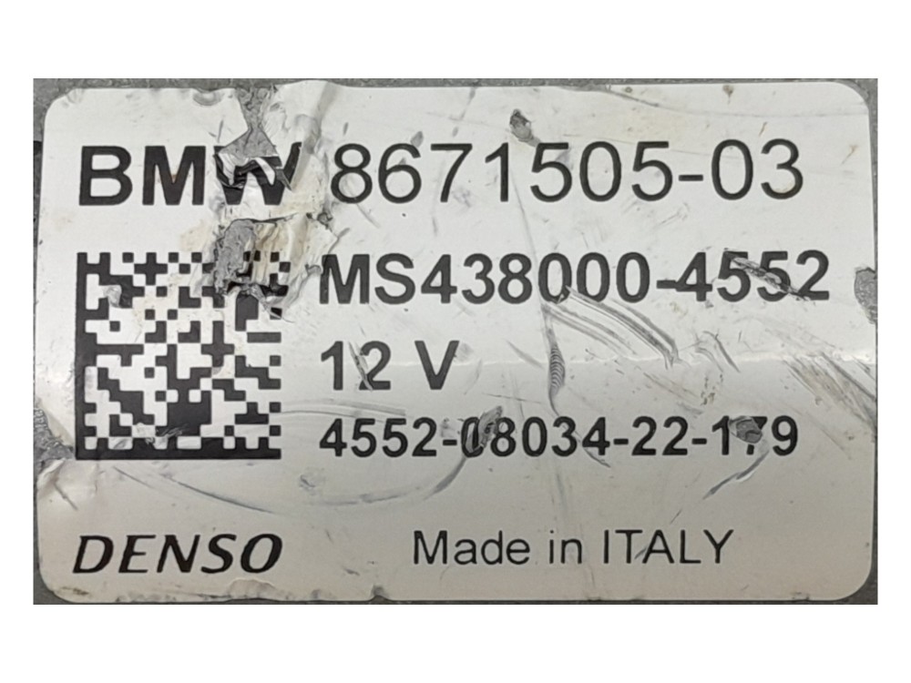 Motor De Arranque Bmw X4 3.0 6cc Turbo Aut 2023 7
