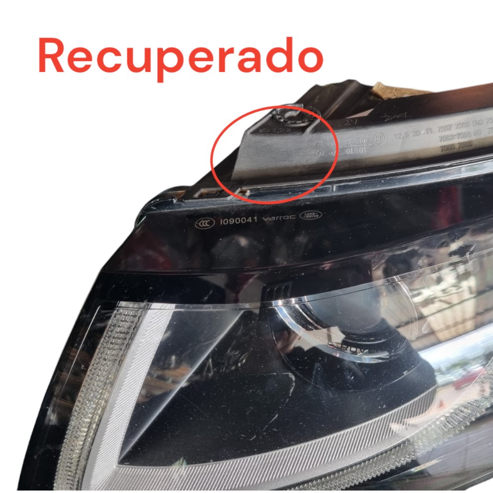 Farol Esquerdo Land Rover Evoque