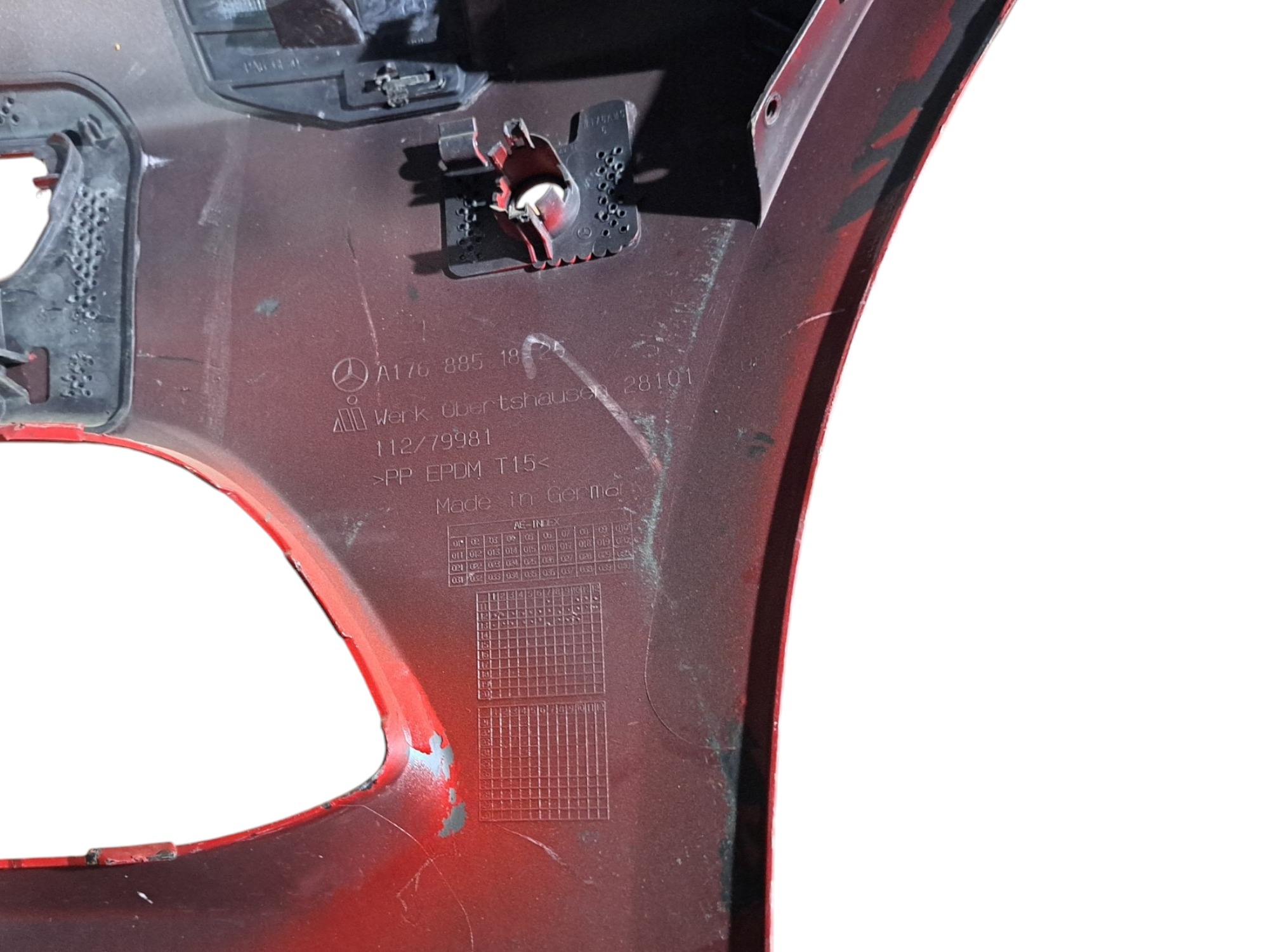 Parachoque Dianteiro Mercedes A250 2015 2016 Recuperado