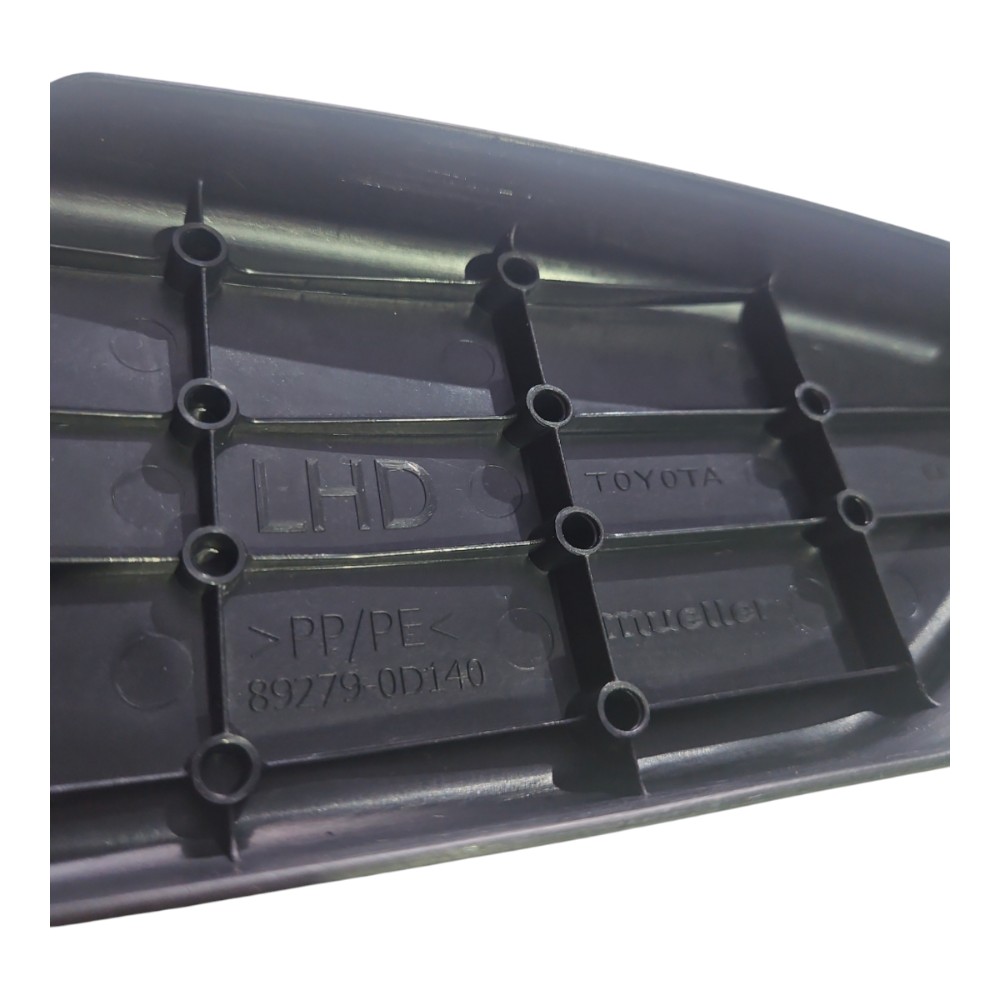 Moldura Tampa Painel Inferior Acabamento Toyota 2012 A 2020 Preto 2
