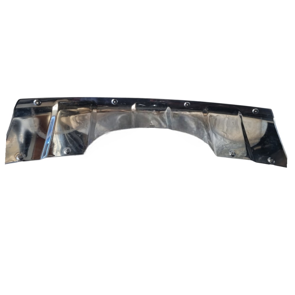 Cromado Spoiler Paralama Traseiro Mercedes Cl340 2009 2010 Vermelho