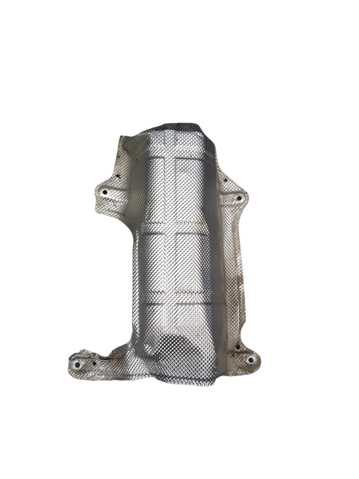 Defletor Calor Escapamento Gm Classic 2012 Com Detalhe 3