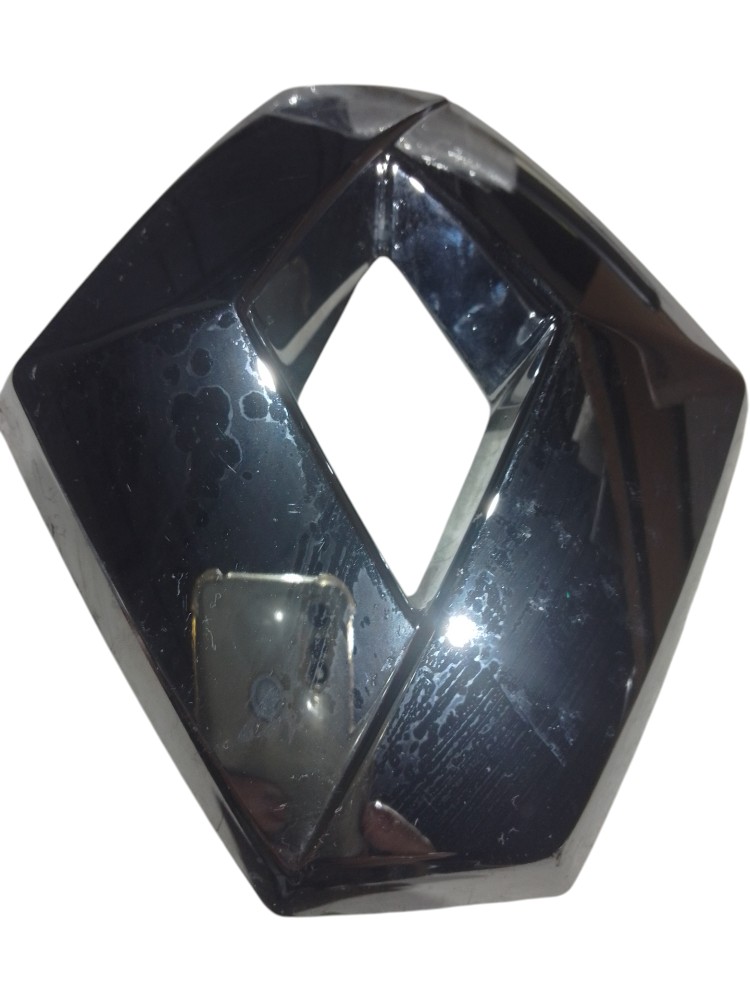 Emblema Tampa Traseira Renault Kwid 2018 A 2025 Prata  Prata Prata 3