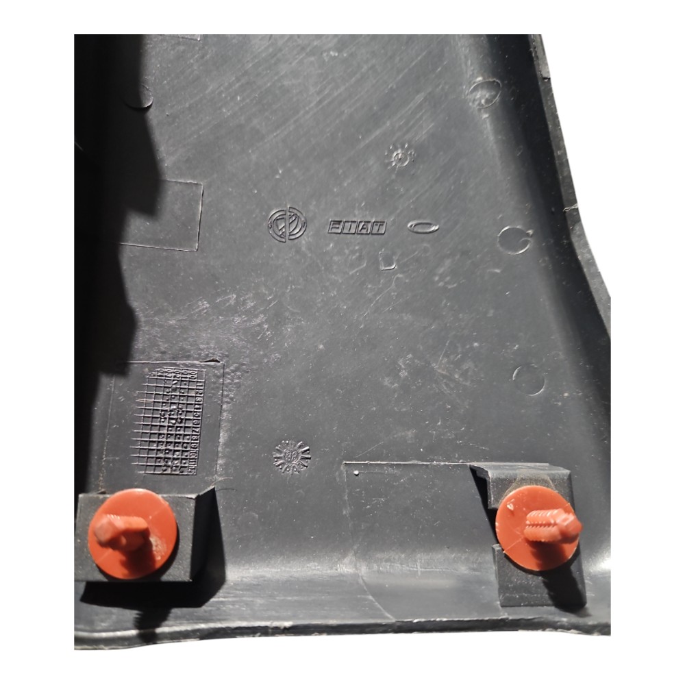 Moldura Coluna Direita Fiat Palio Siena 2001 2005 Preto Preto Preto Preto 4