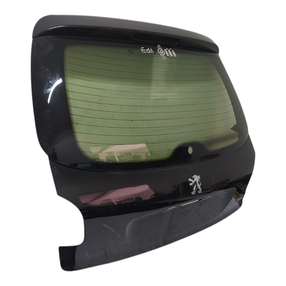 Tampa Traseira Peugeot 207 Hatch 2011 2012 V90 – Preta Preta Preta 2