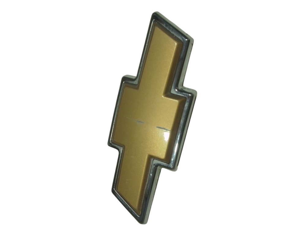 Emblema Insignia Gravata Chevrolet Cromada 12cm X 5cm  Cromado 3