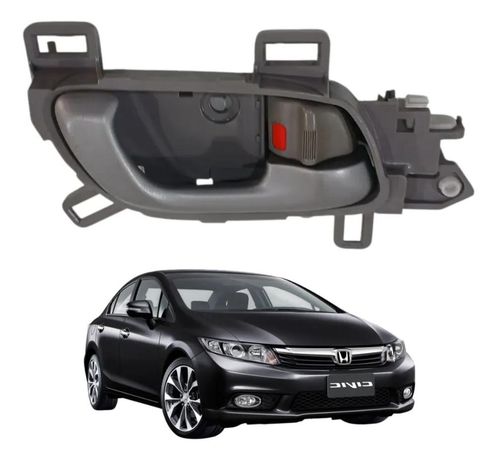 Maçaneta Interna Direita Honda Civic 2012 2016