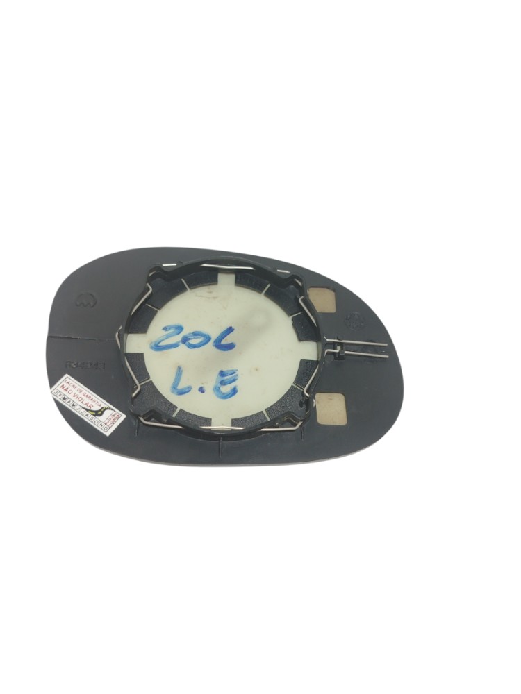 Lente espelho retrovisor Esqu Peugeot 206 original 834243 4