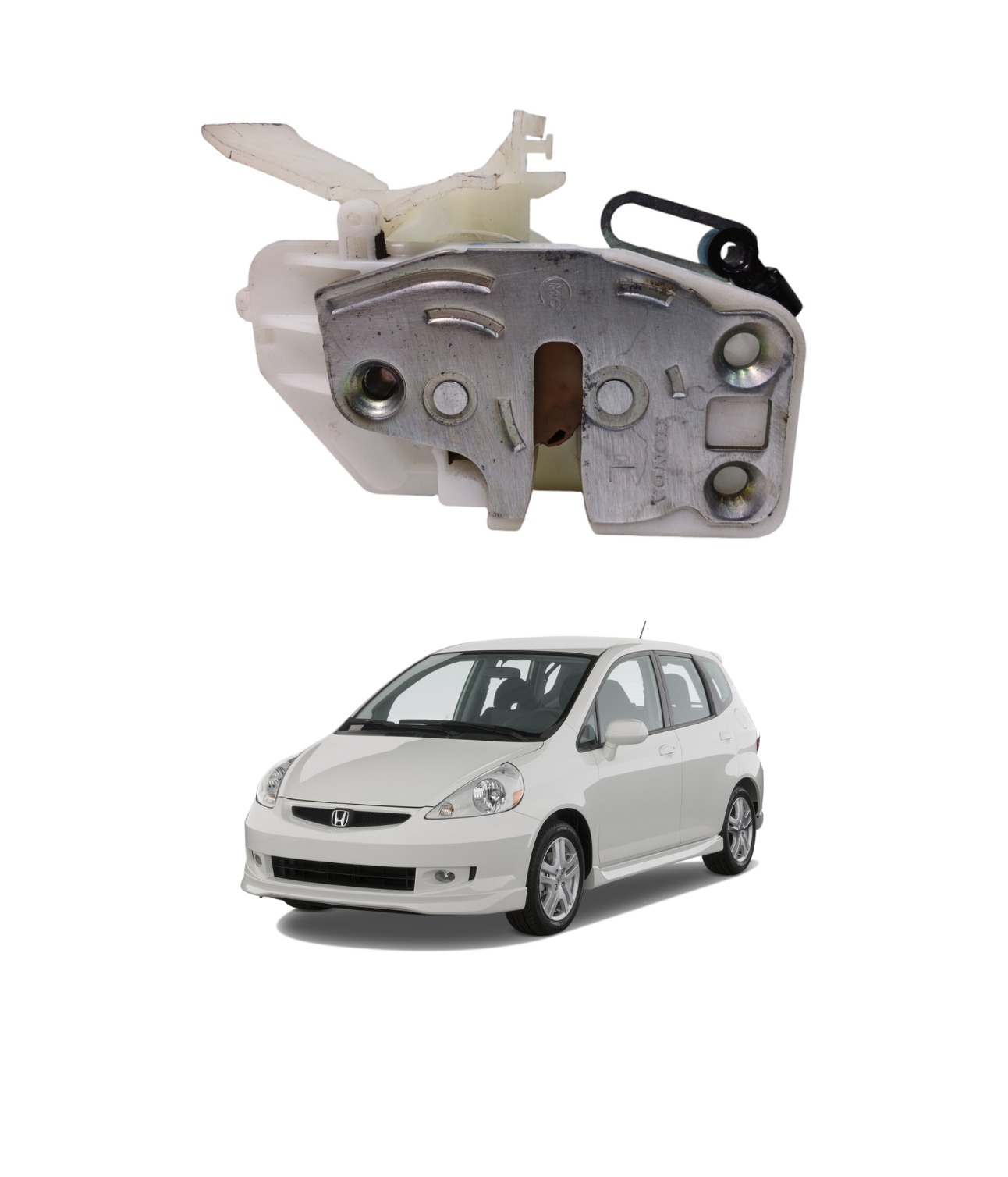 Tranca Porta Dianteira Esquerda Honda Fit 2004 2008 1372