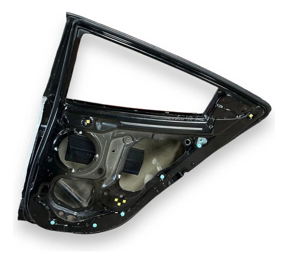 Porta Traseira Direita Hyundai Veloster 2011 2012 2013 2014 Traseira Direito Preto 2