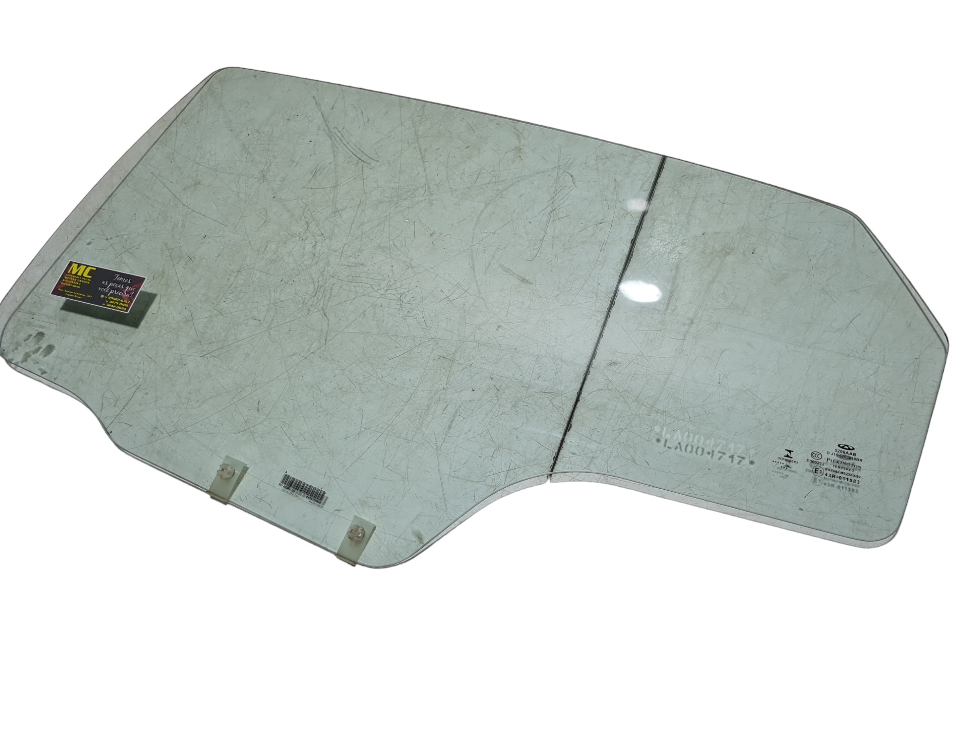 Vidro Porta Traseira Direita Chery Tiggo 2 2020 2