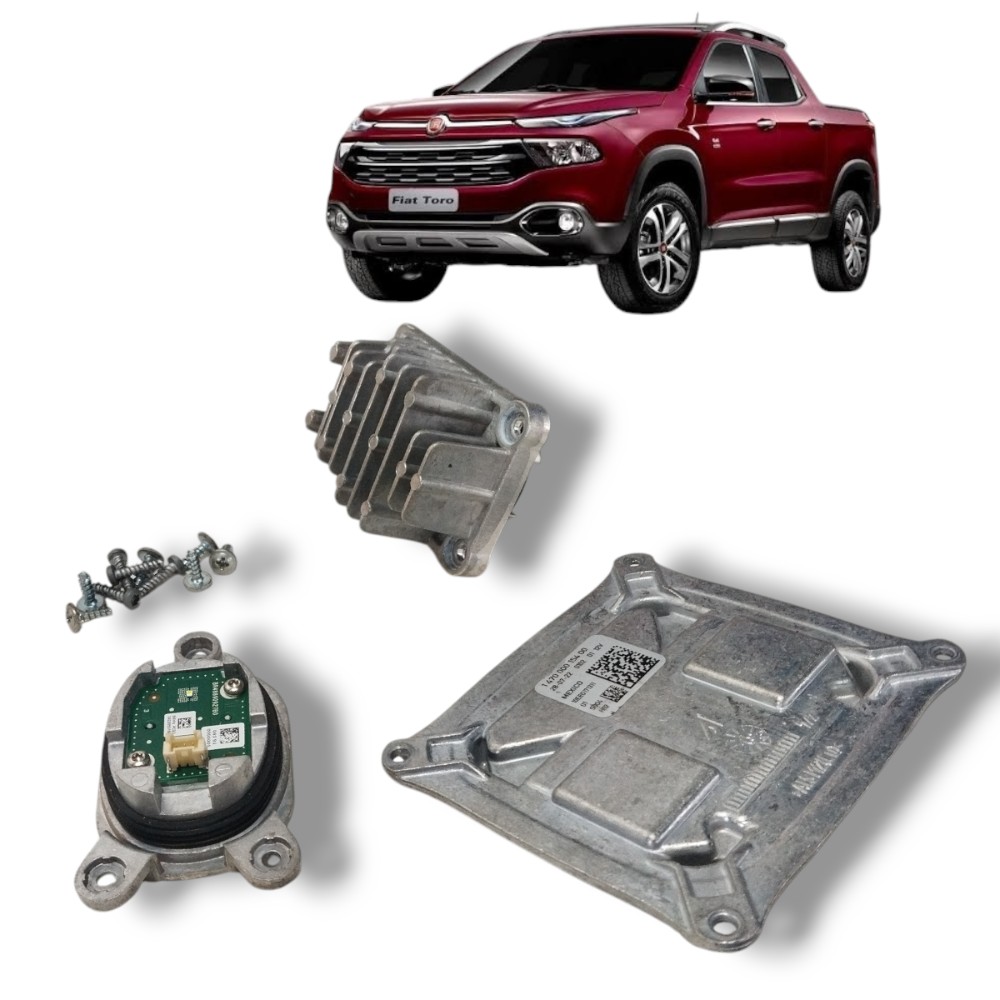 Kit Módulo Reator Farol Original Fiat Toro Direito 2018 2019 1