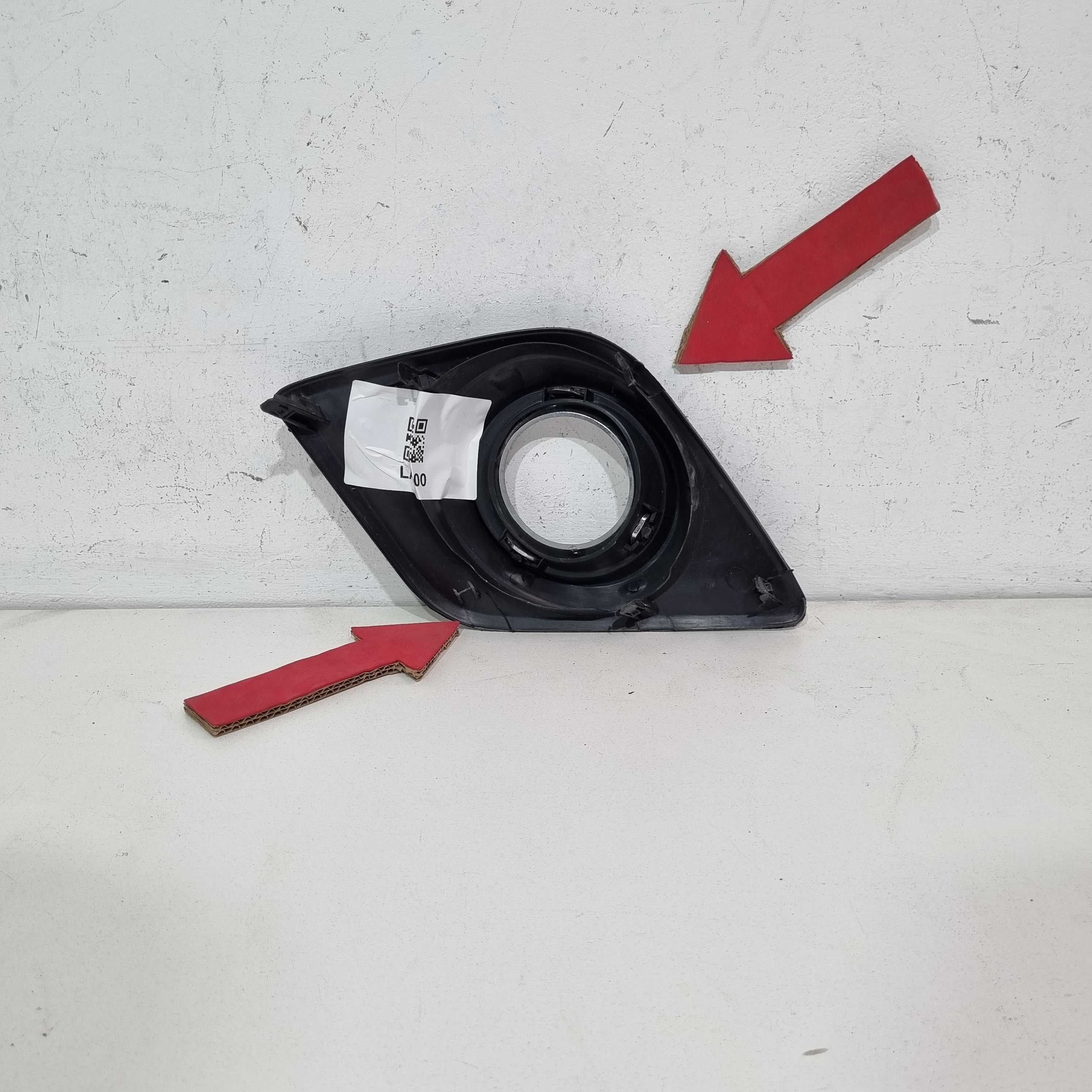 Moldura Farol Milha, Esquerdo Hilux 2016/18 Import C/detalhe Cromado Esquerdo 4
