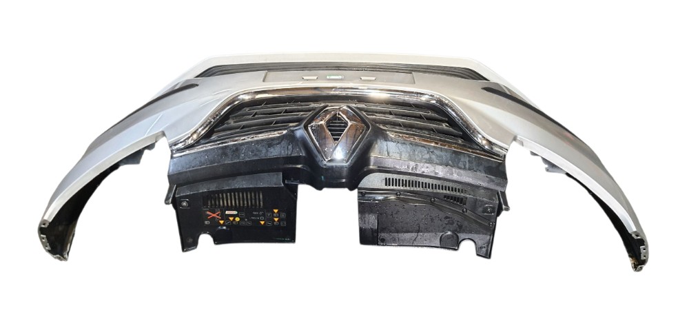 Parachoque Dianteiro Renault Sandero 1.0 2020 31120437 Prateado 2