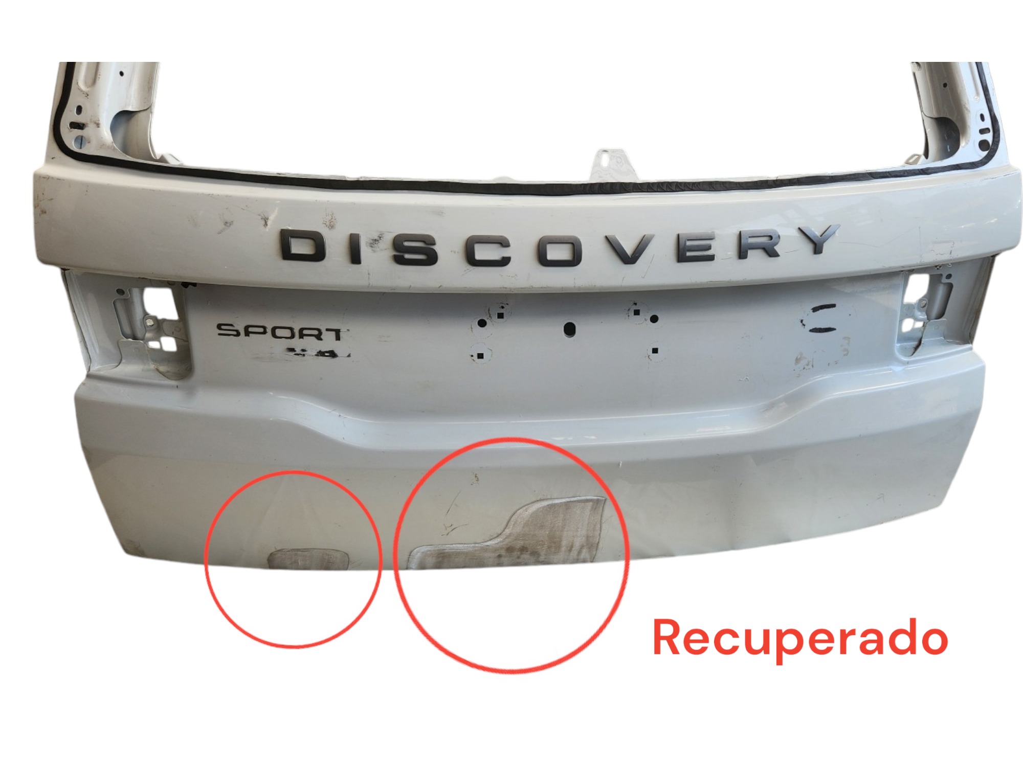 Tampa Traseira Land Rover Discovery Sport 2015 2016 2017  Branco