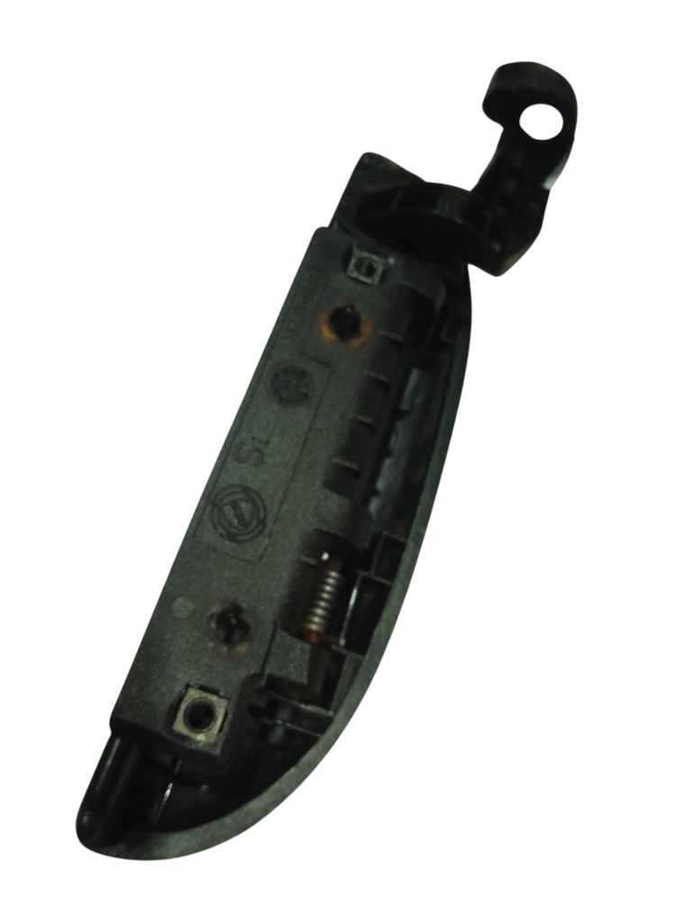 Maçaneta Externa Porta Esquerda Fiat Palio Siena 2002 A 2004 Preto 3