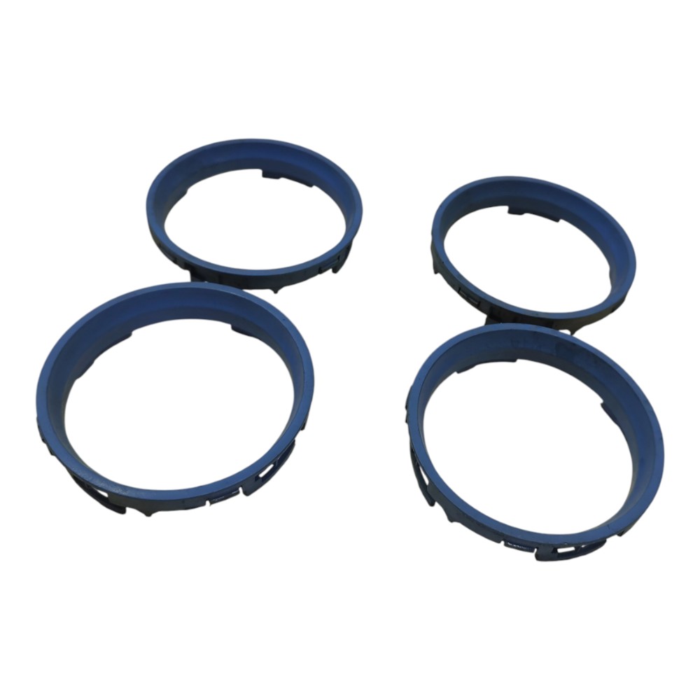 Aro moldura difusor ar painel VW Gol G4 cor azul 3